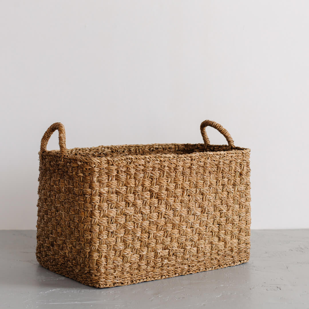 Harvest Chatai Weave Rectangle Basket