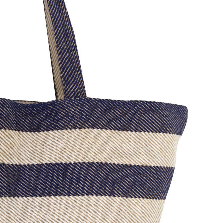 Provence Striped Tote (Indigo)
