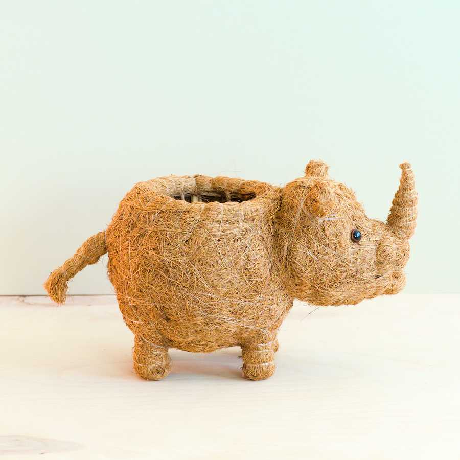 - Rhino Planter - Coco Coir Pot | LIKHA - LIKHÂ
