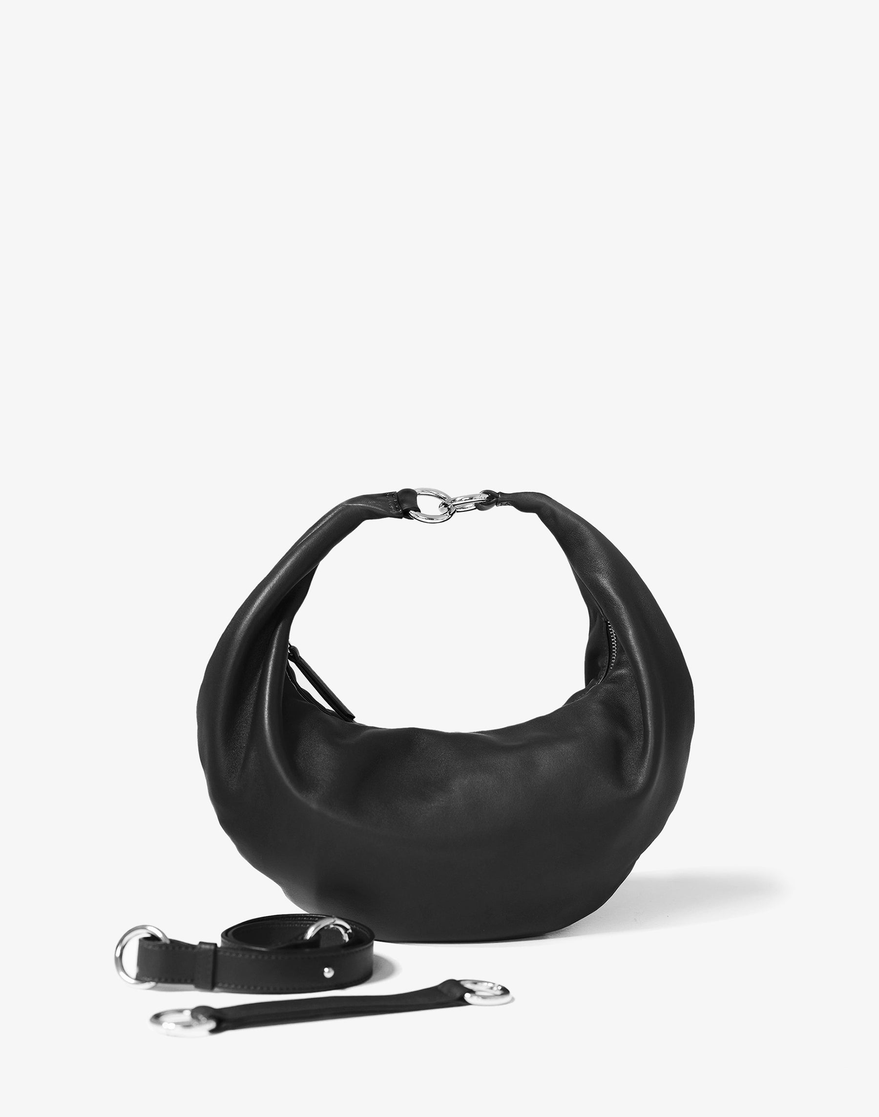 The Ring Bag (Black/Silver)