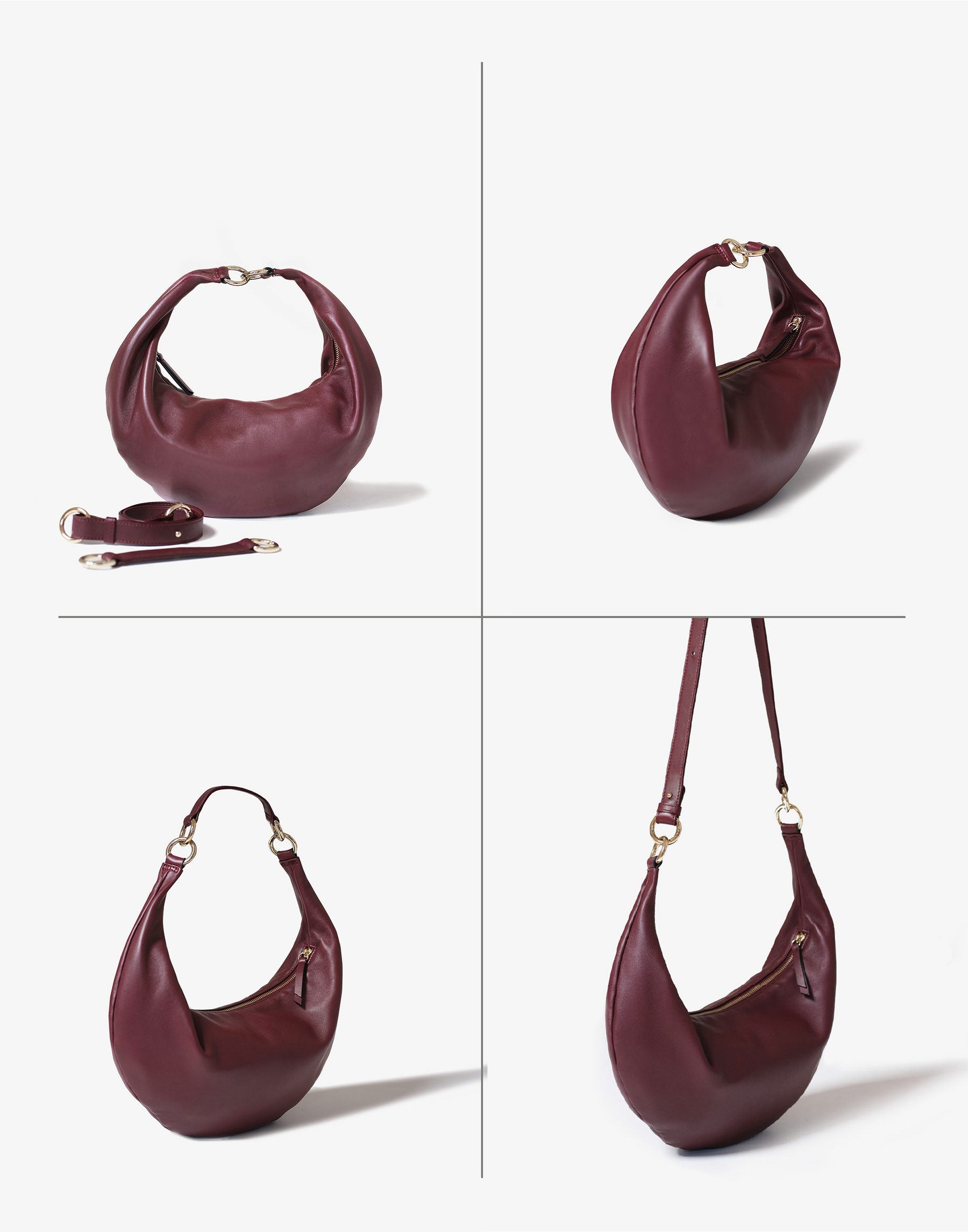 The Ring Bag (Burgundy)