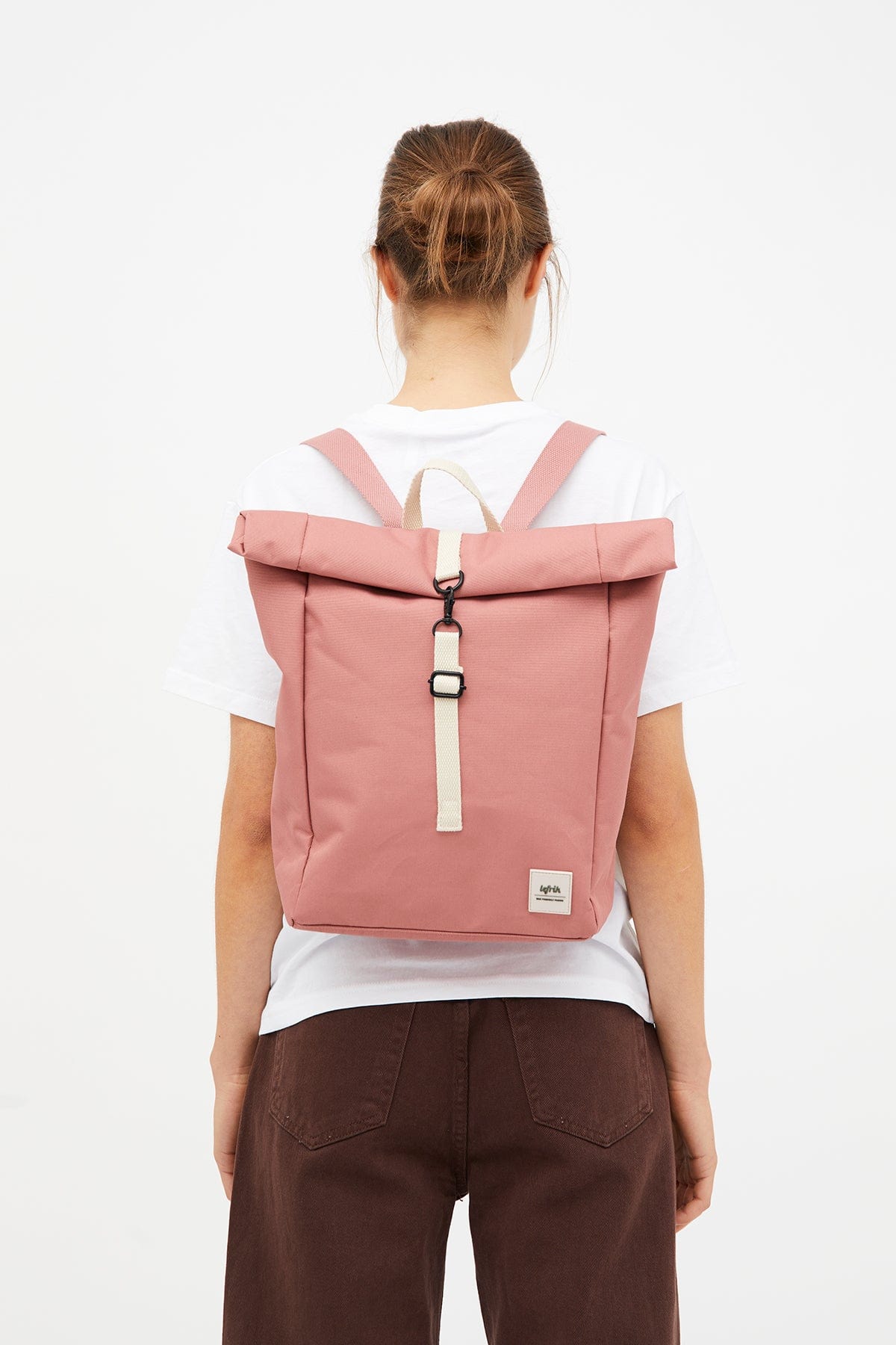 Roll Mini Backpack (Dust Pink)