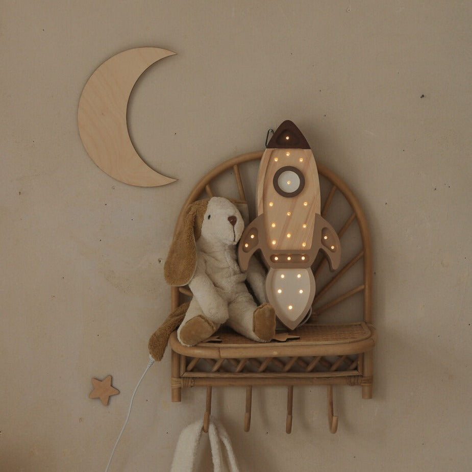 Rocket Ship Lamp