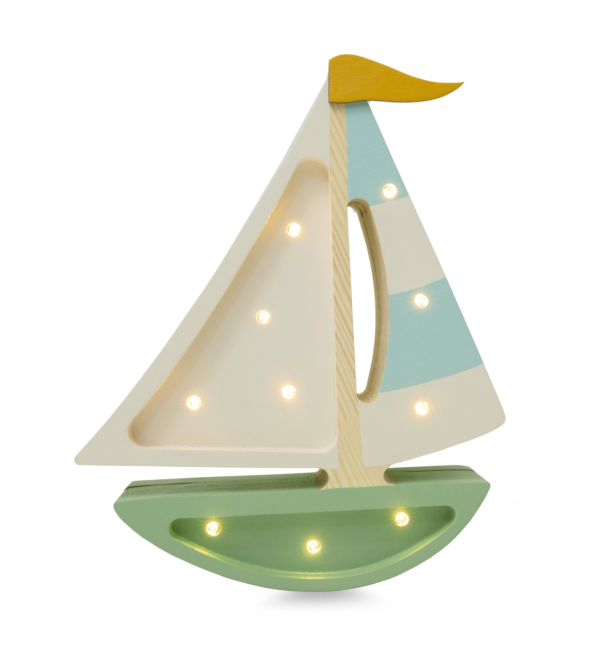 Mini Sailboat Lamp