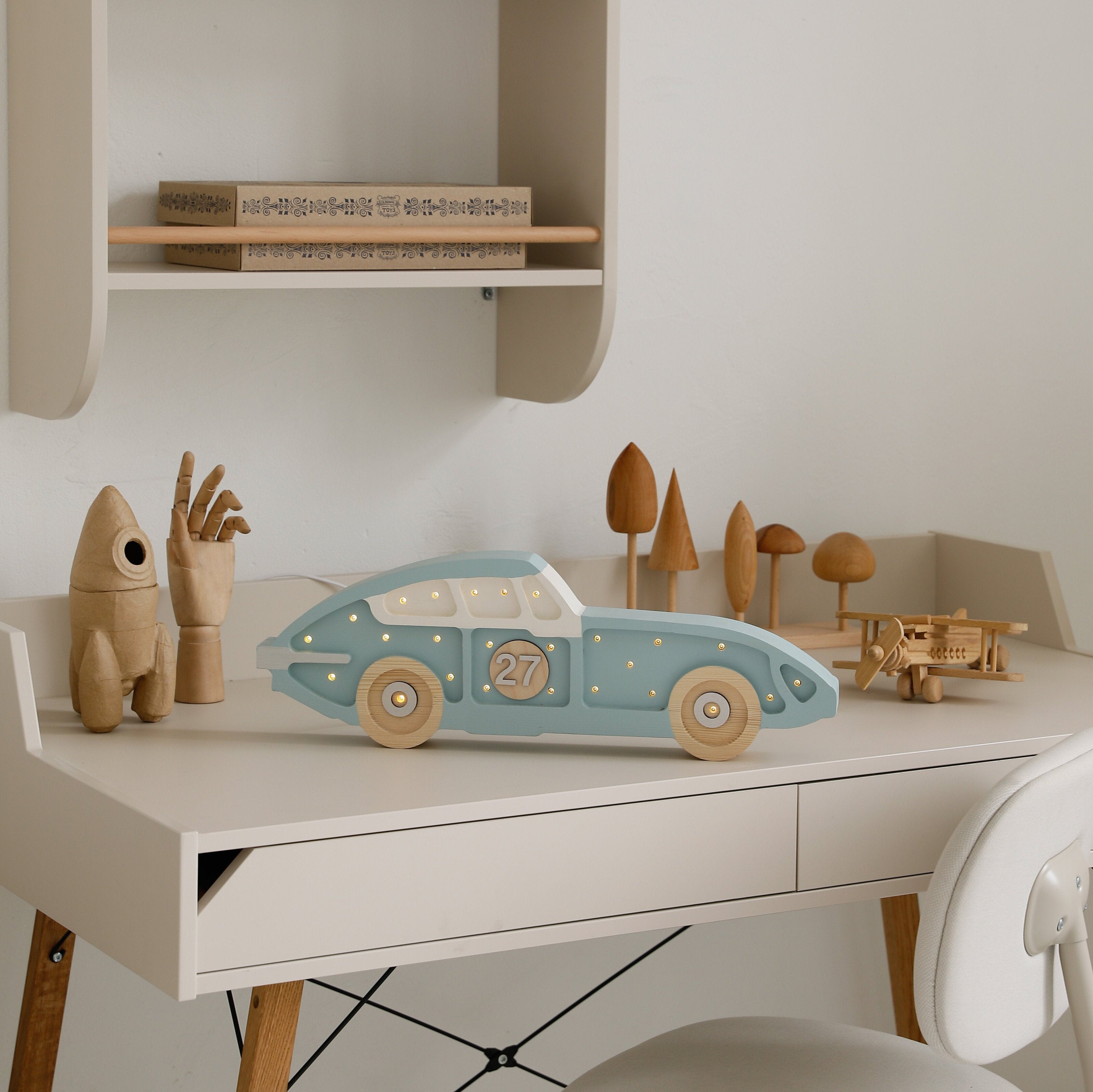 Race Car Lamp