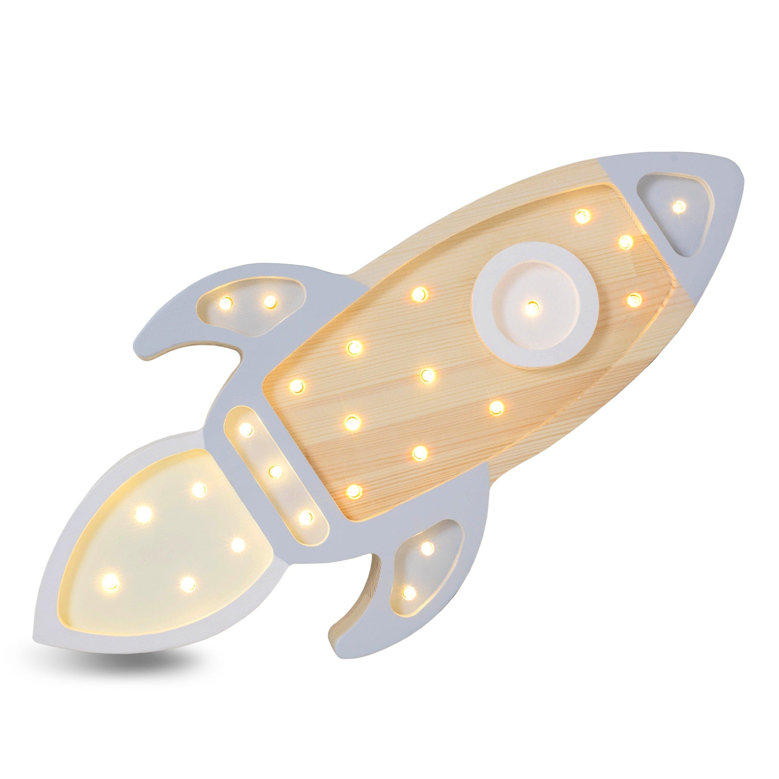 Rocket Ship Lamp