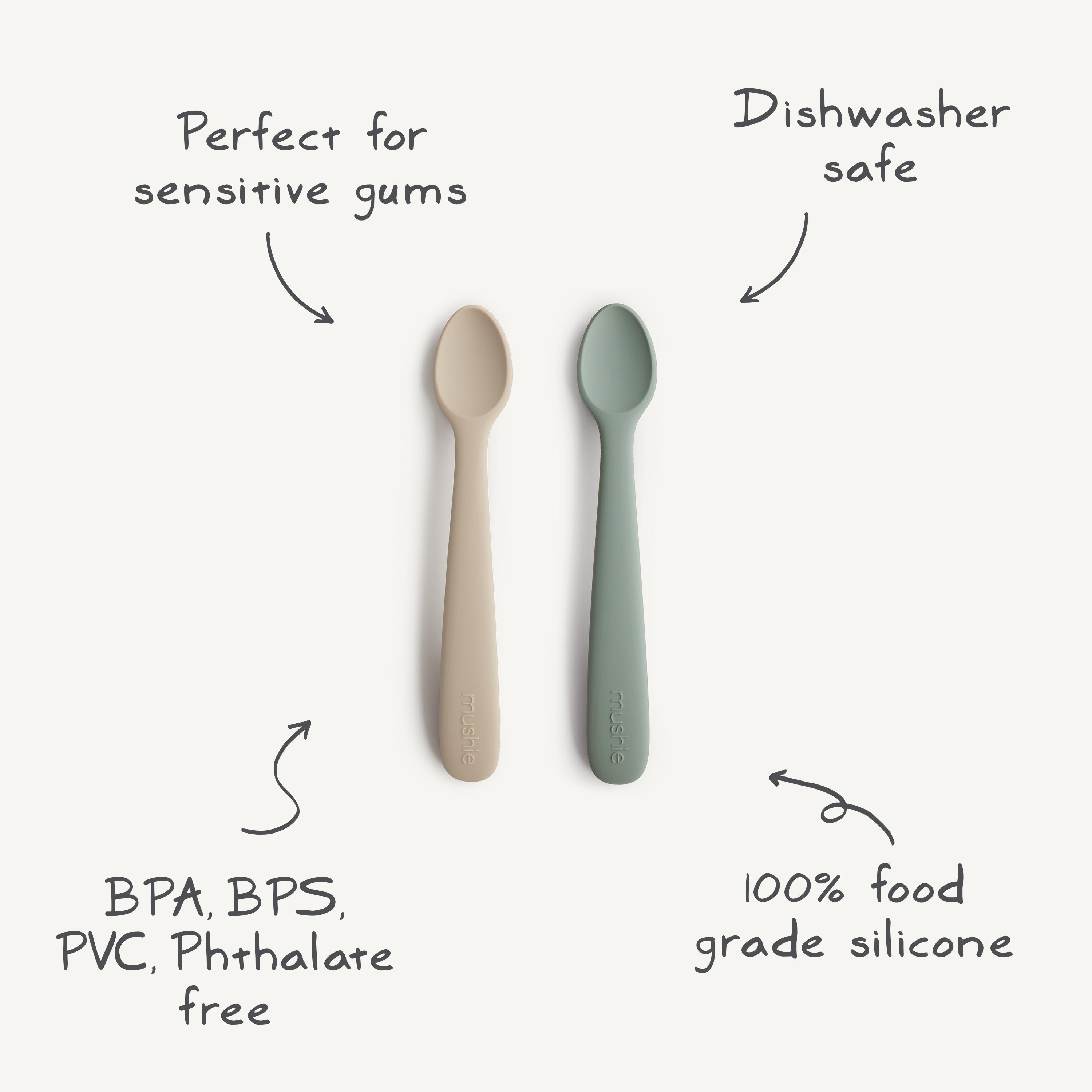 Silicone Feeding Spoons