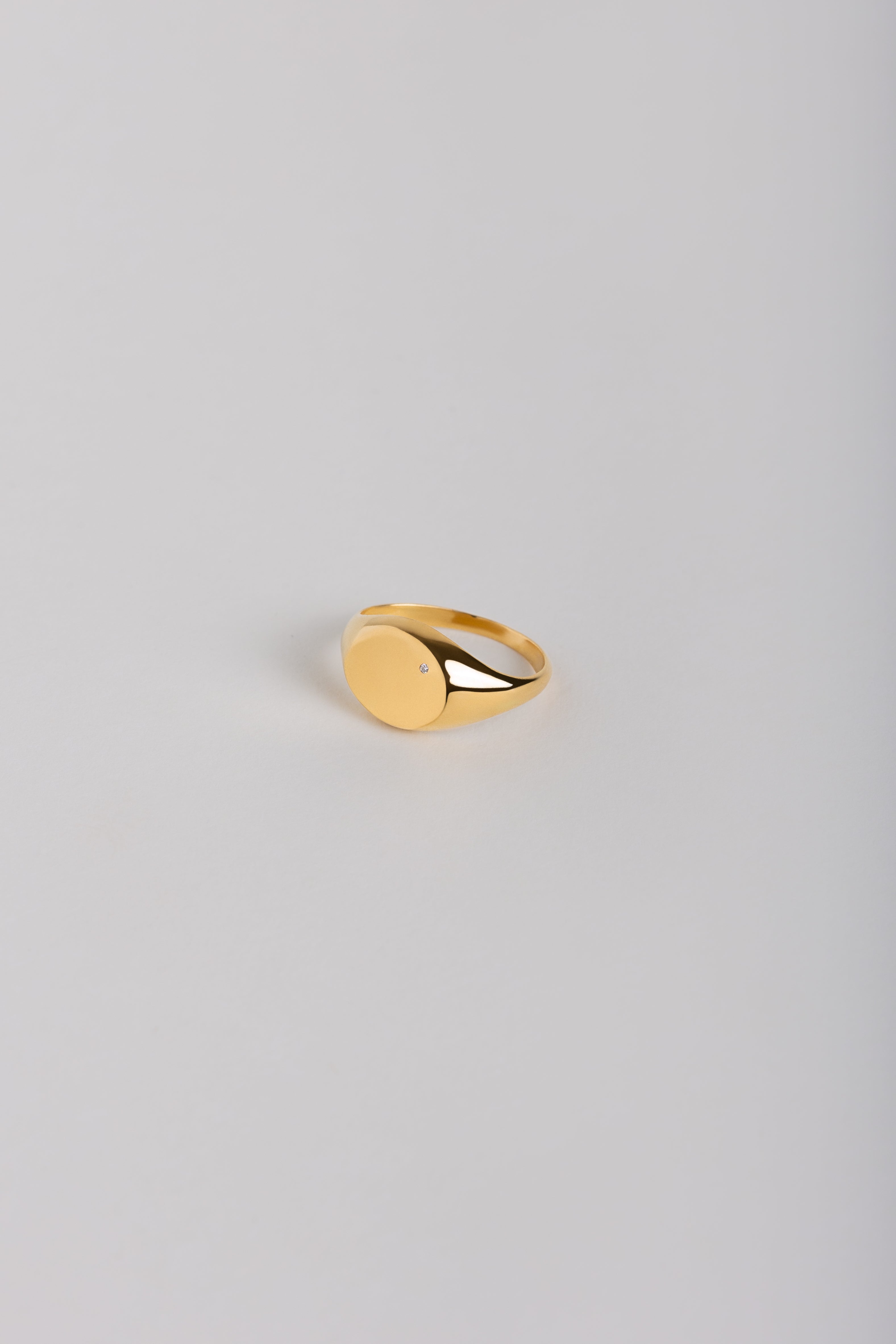 Diamond Signet Ring
