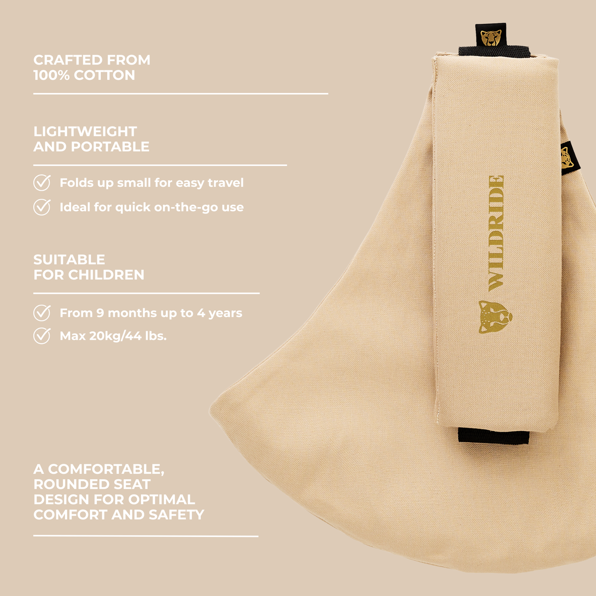 Toddler Carrier (Beige)
