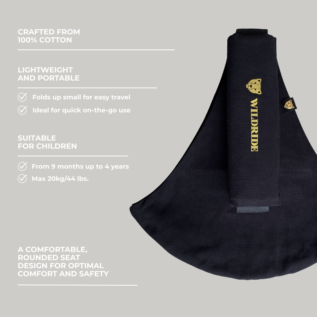 Toddler Carrier (Black)