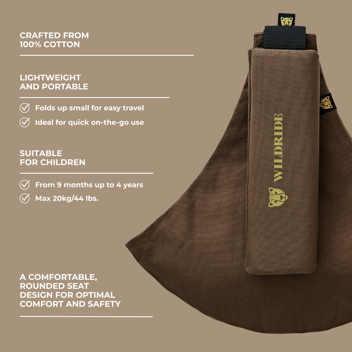 Toddler Carrier (Coffee)