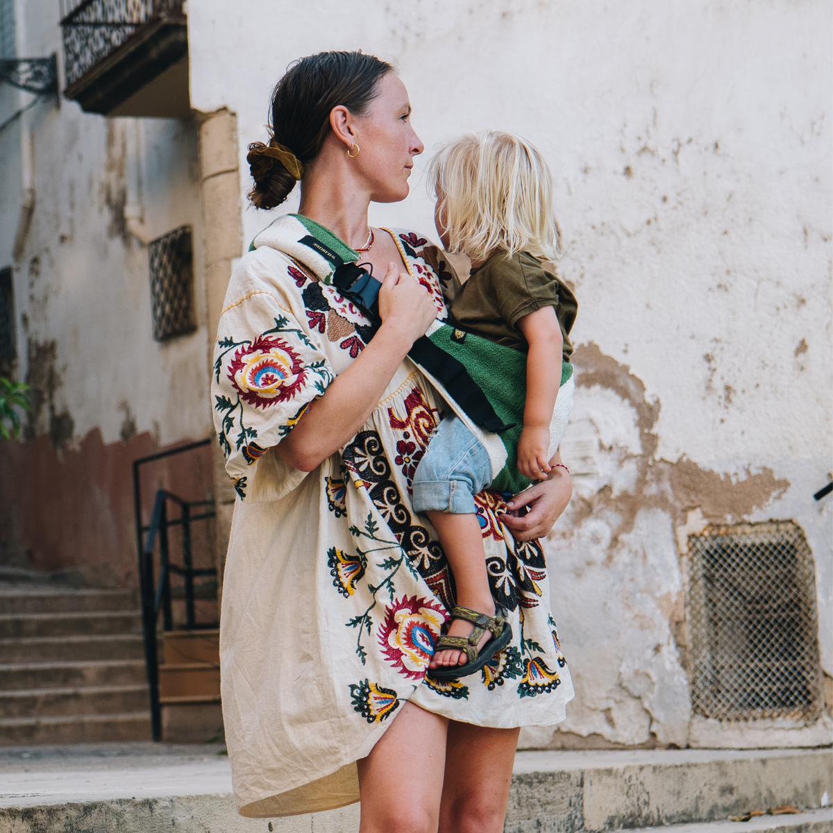 Toddler Carrier (Green Graphic)