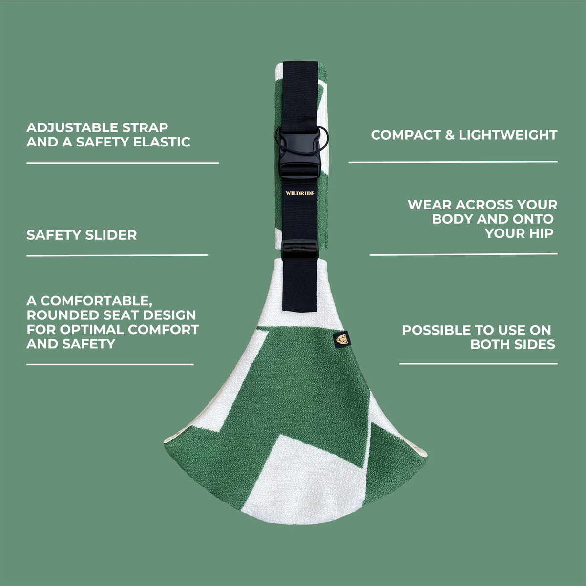 Toddler Carrier (Green Graphic)