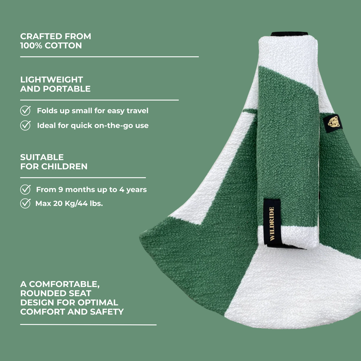 Toddler Carrier (Green Graphic)