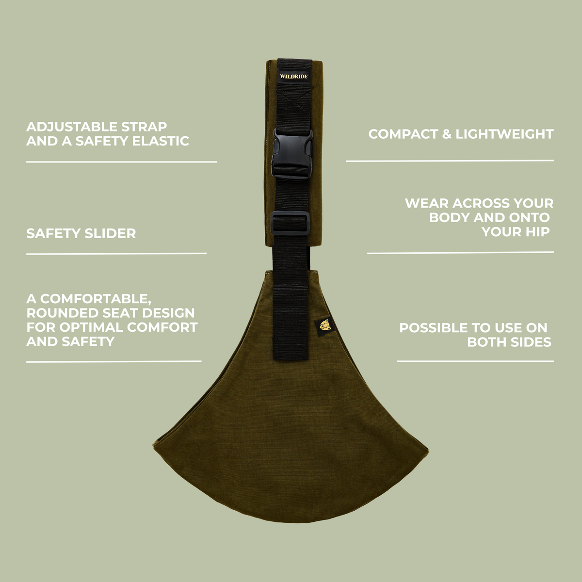 Toddler Carrier (Army Green)