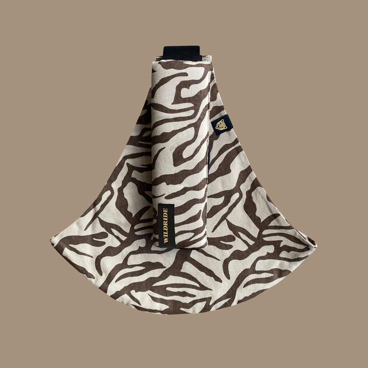 Toddler Carrier (Brown Zebra Print)