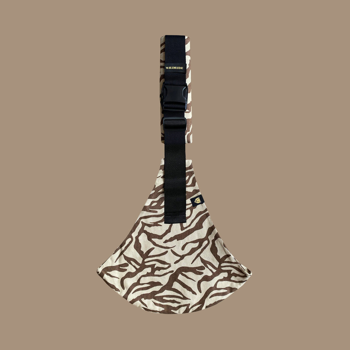 Toddler Carrier (Brown Zebra Print)