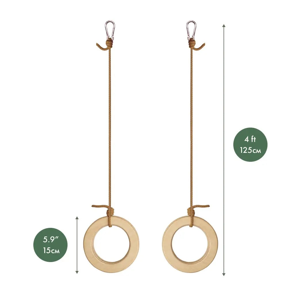 Wooden Gymnastic Rings