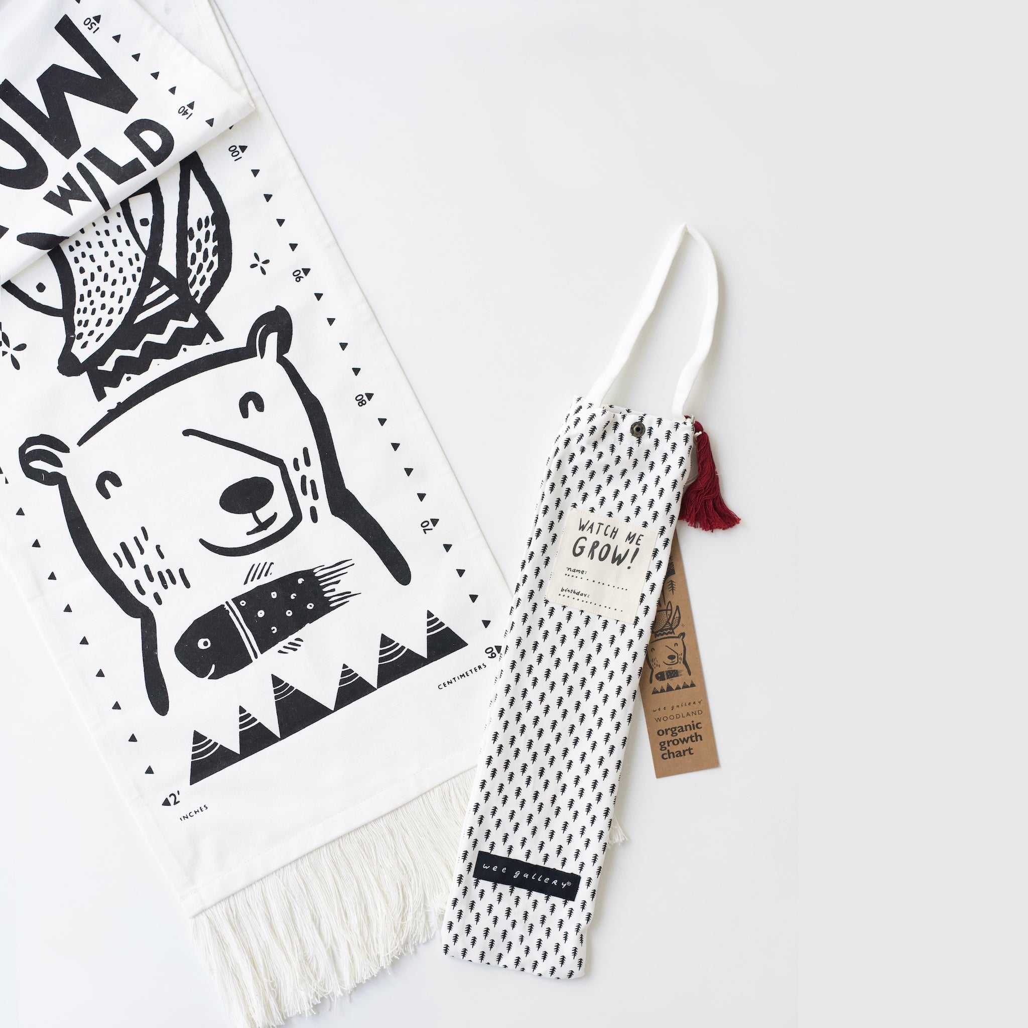 Canvas Growth Chart (Woodland)