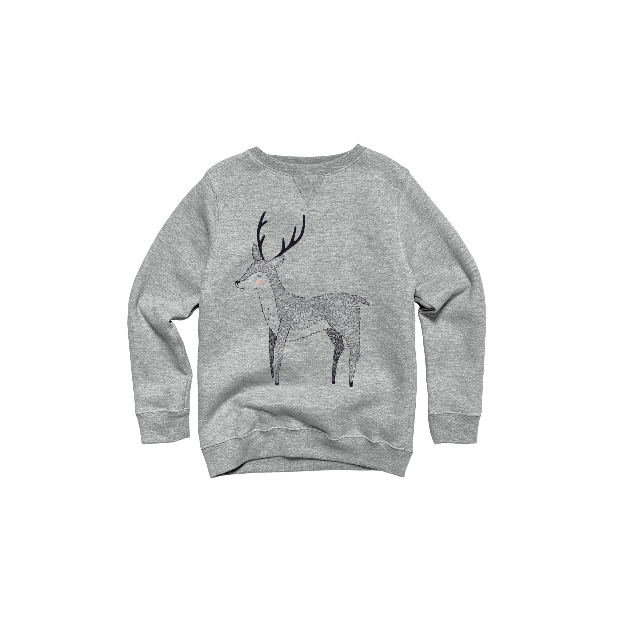 Deer Youth Fleece Crew