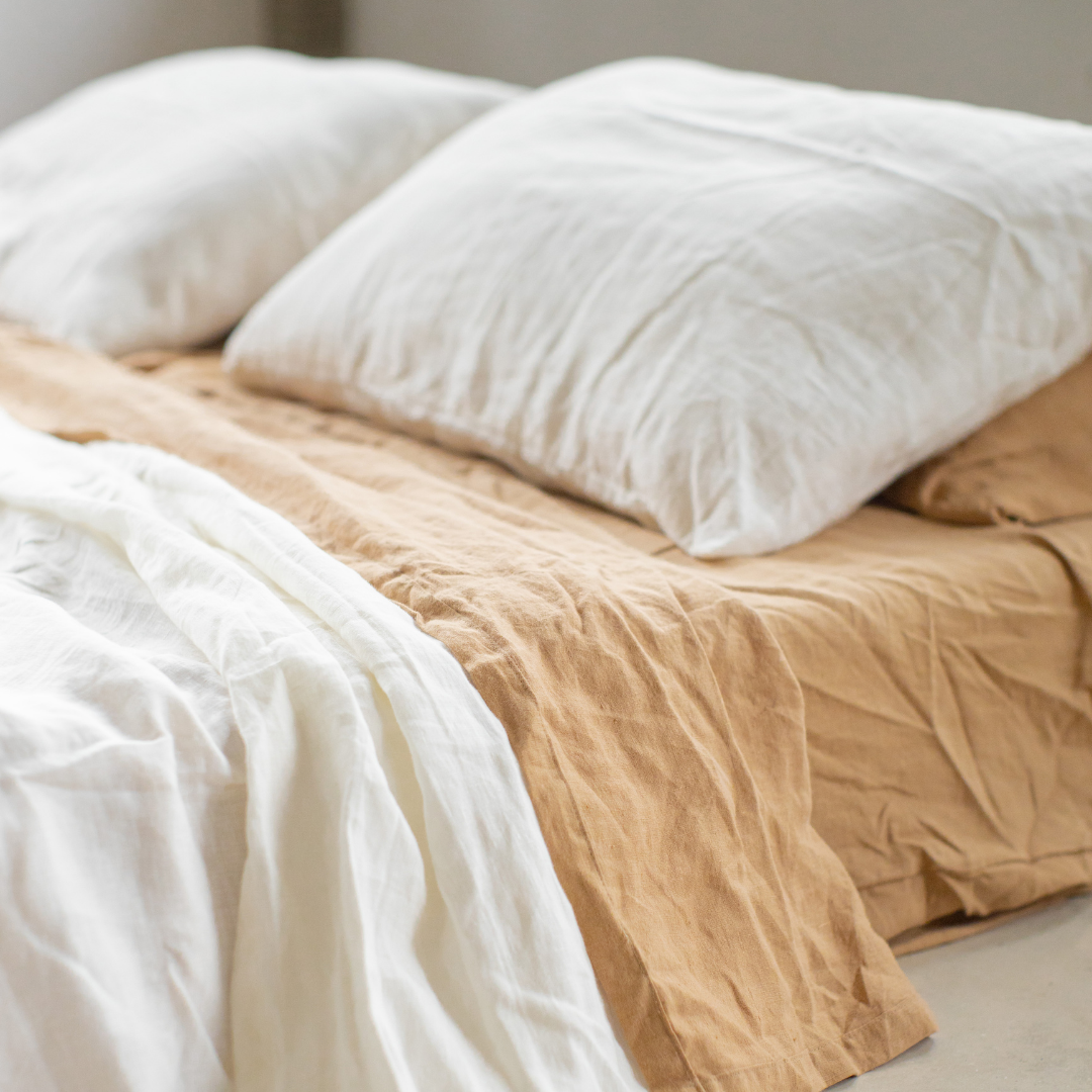 Linen Pillowcase Set (White)