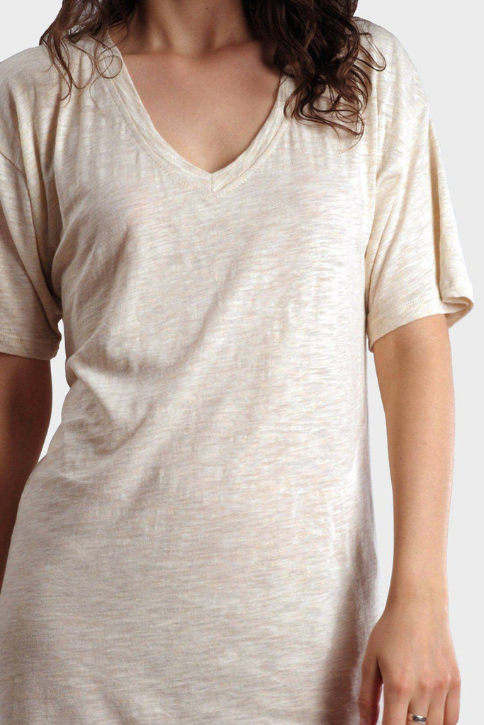 Mika T-Shirt Dress (Heather Almond) Dress 337 Brand 