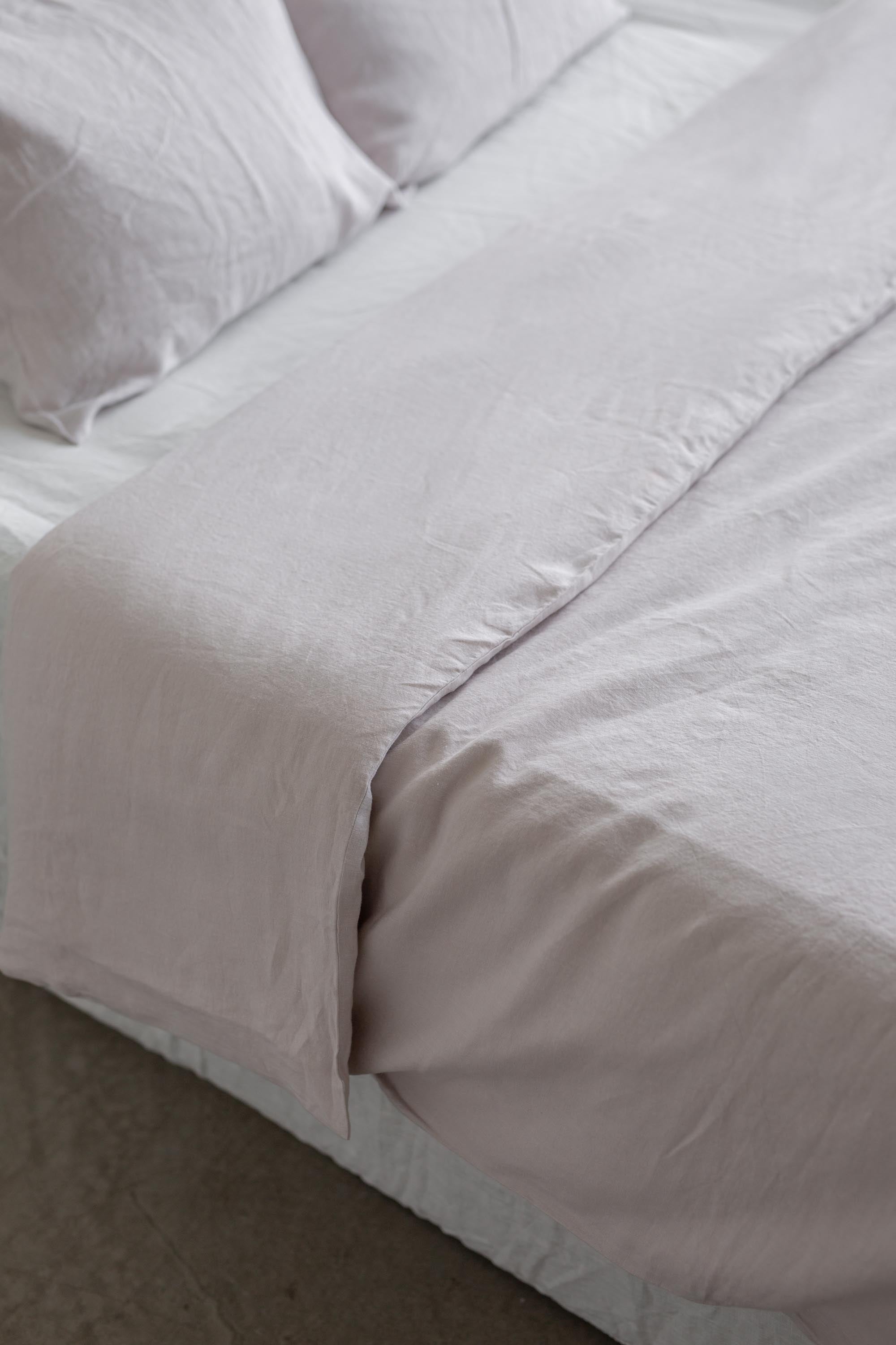 Linen Duvet Cover (Cream)