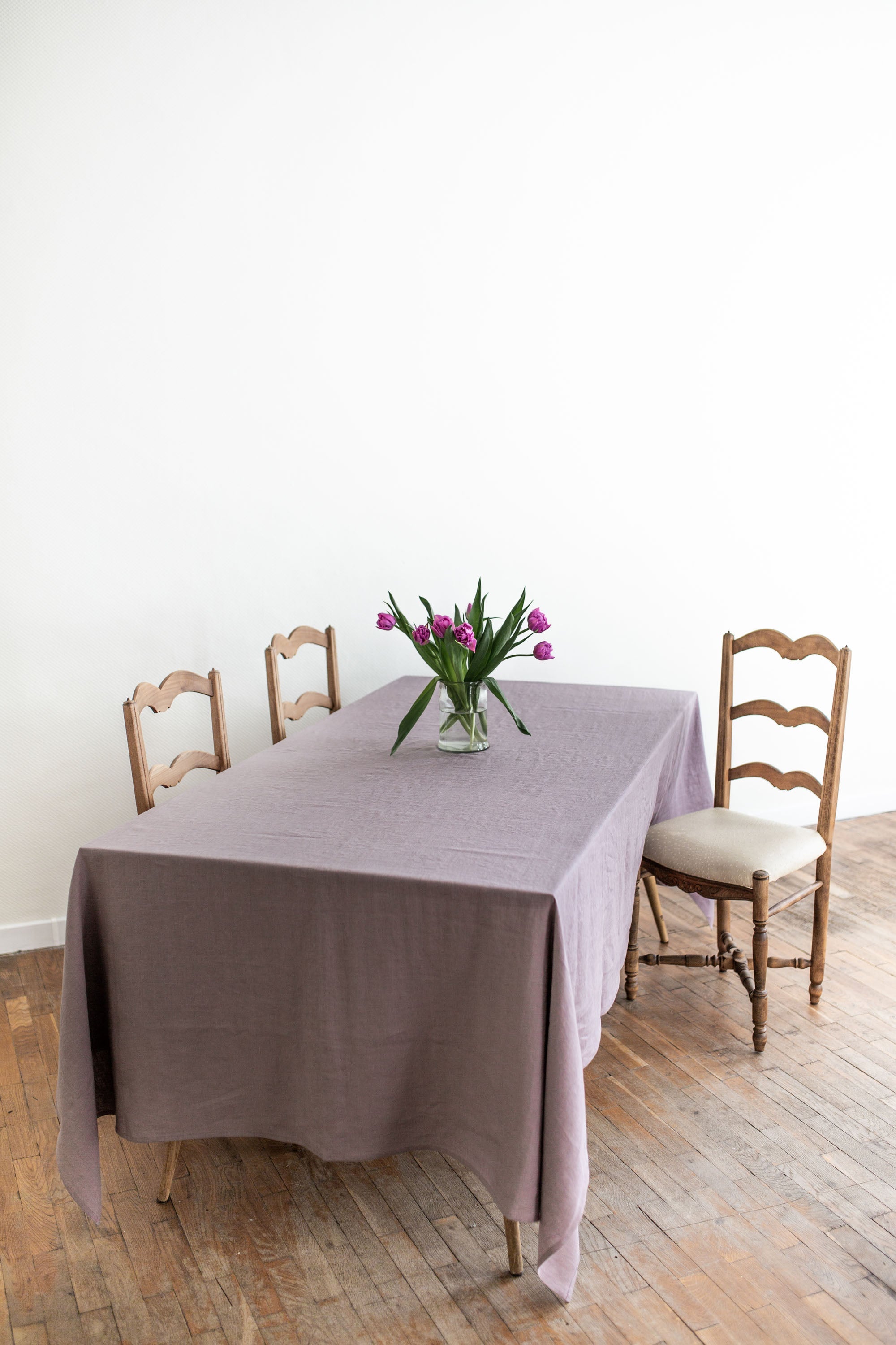 Linen Tablecloth (Dusty Lavender)