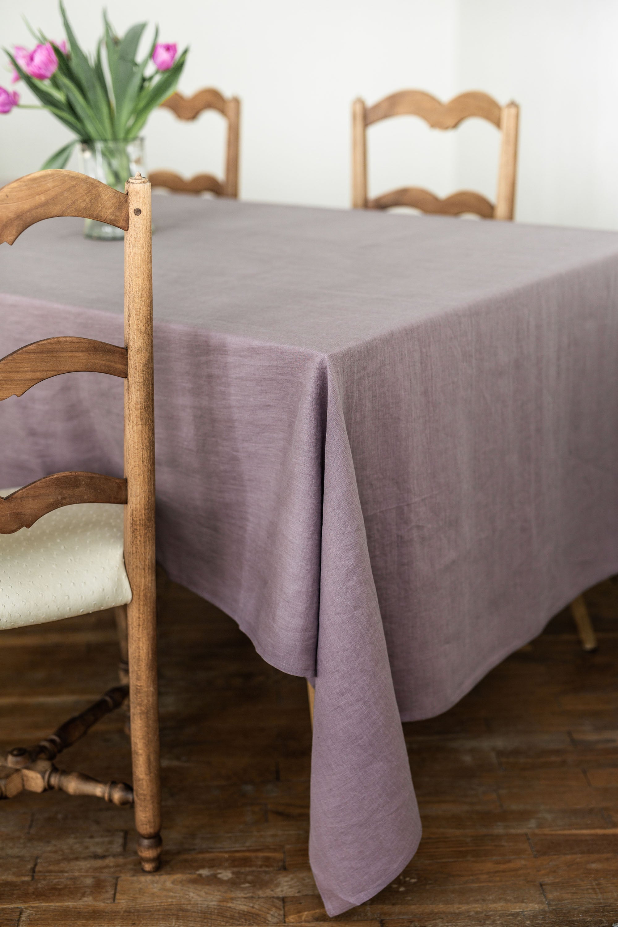 Linen Tablecloth (Dusty Lavender)