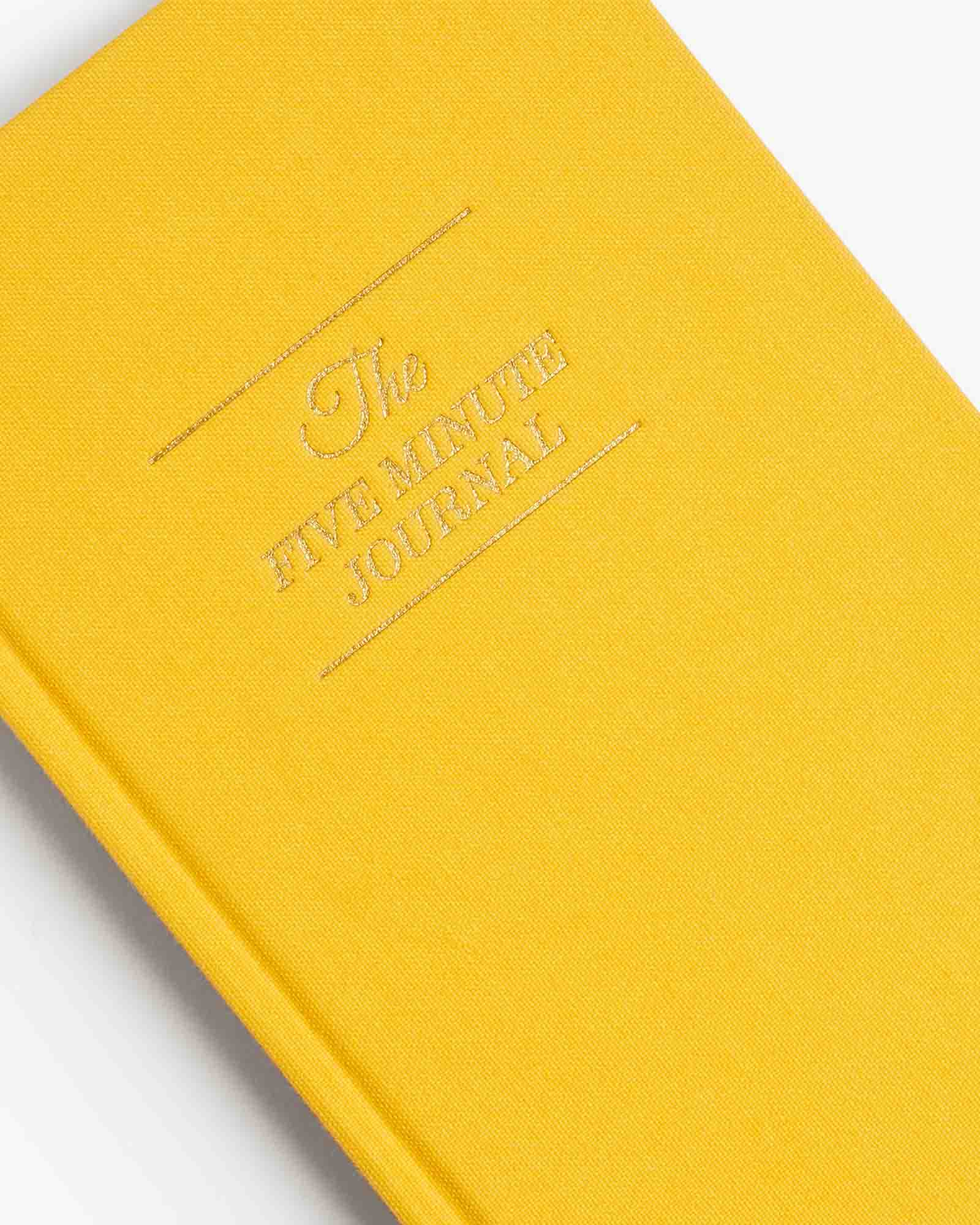 The Five Minute Journal (Sunshine Yellow)