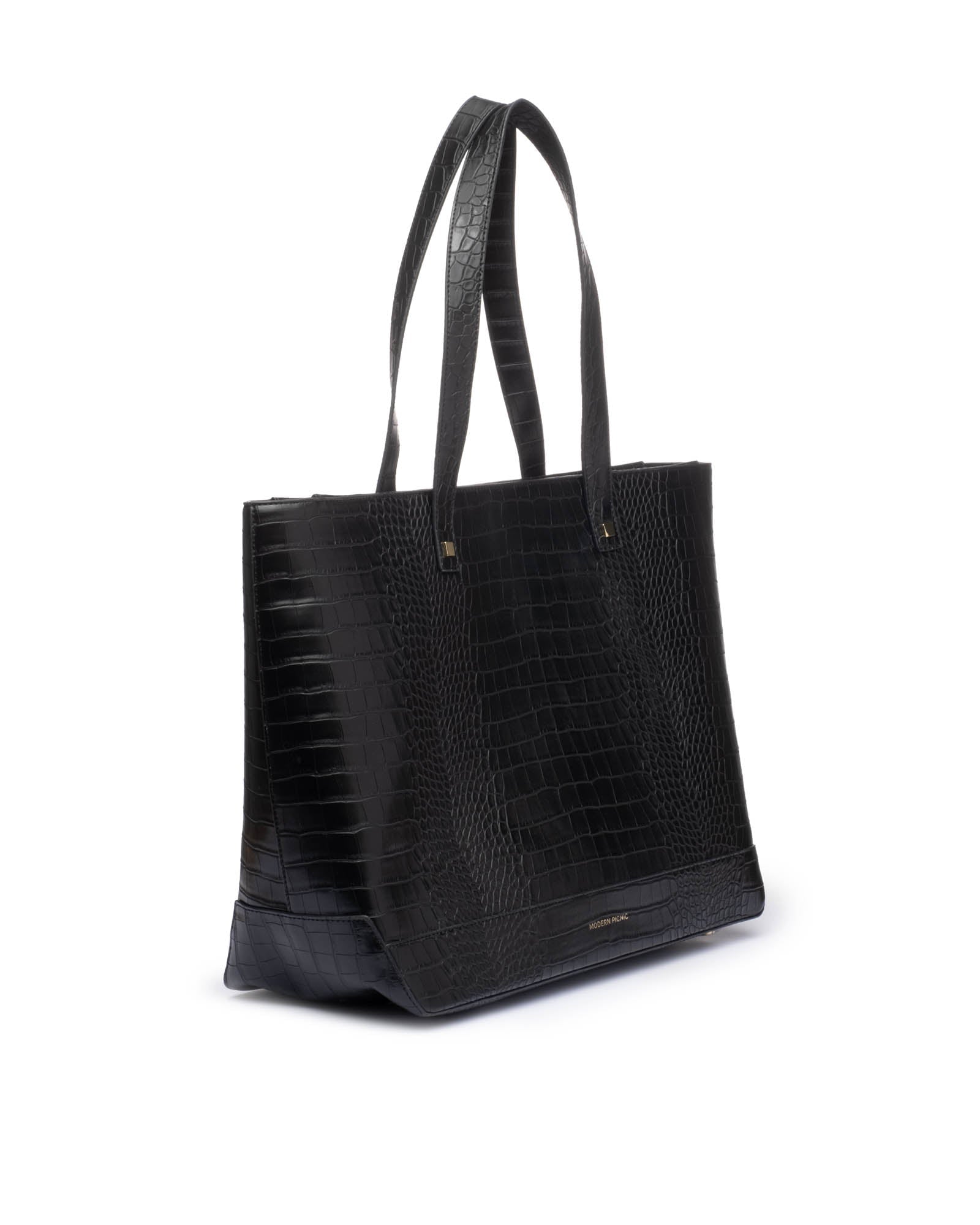 The Tote (Black Crocodile)