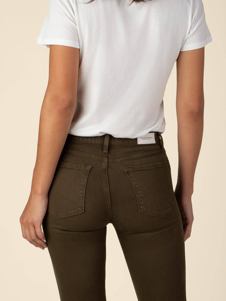 Dark Olive The Perfect 4 Pocket Pant Pants Graceful District 