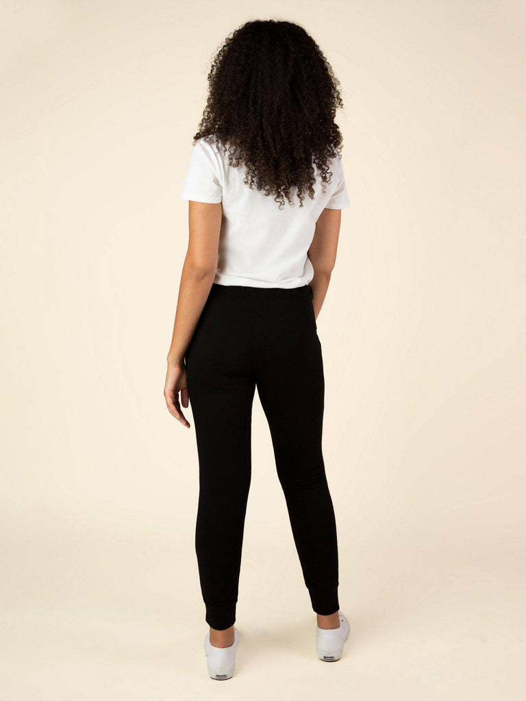 Black French Terry Sweatpant Sweatpants Graceful District 