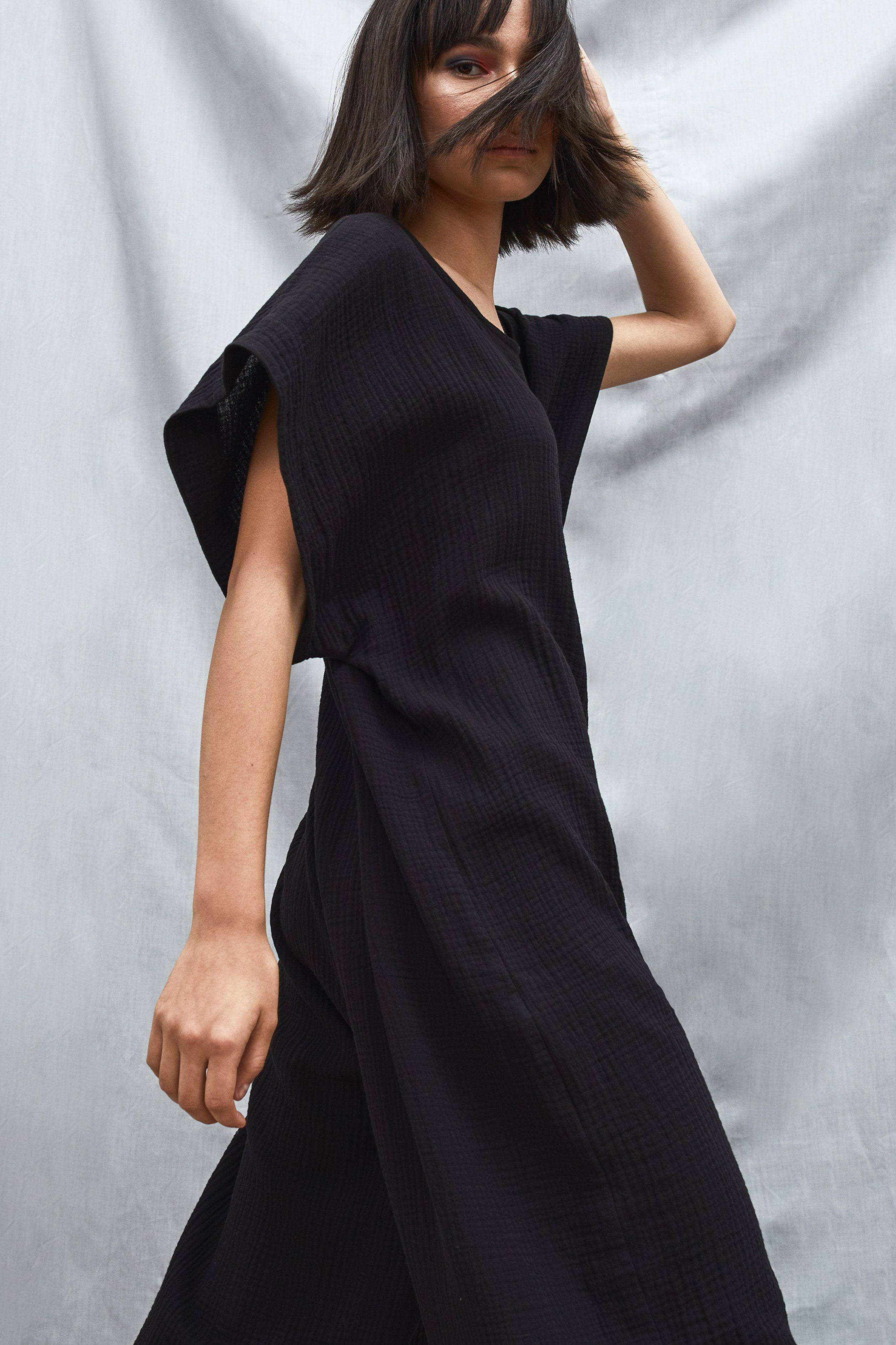 Tie Back Jumpsuit (Black) Jumpsuit Devlyn Van Loon 
