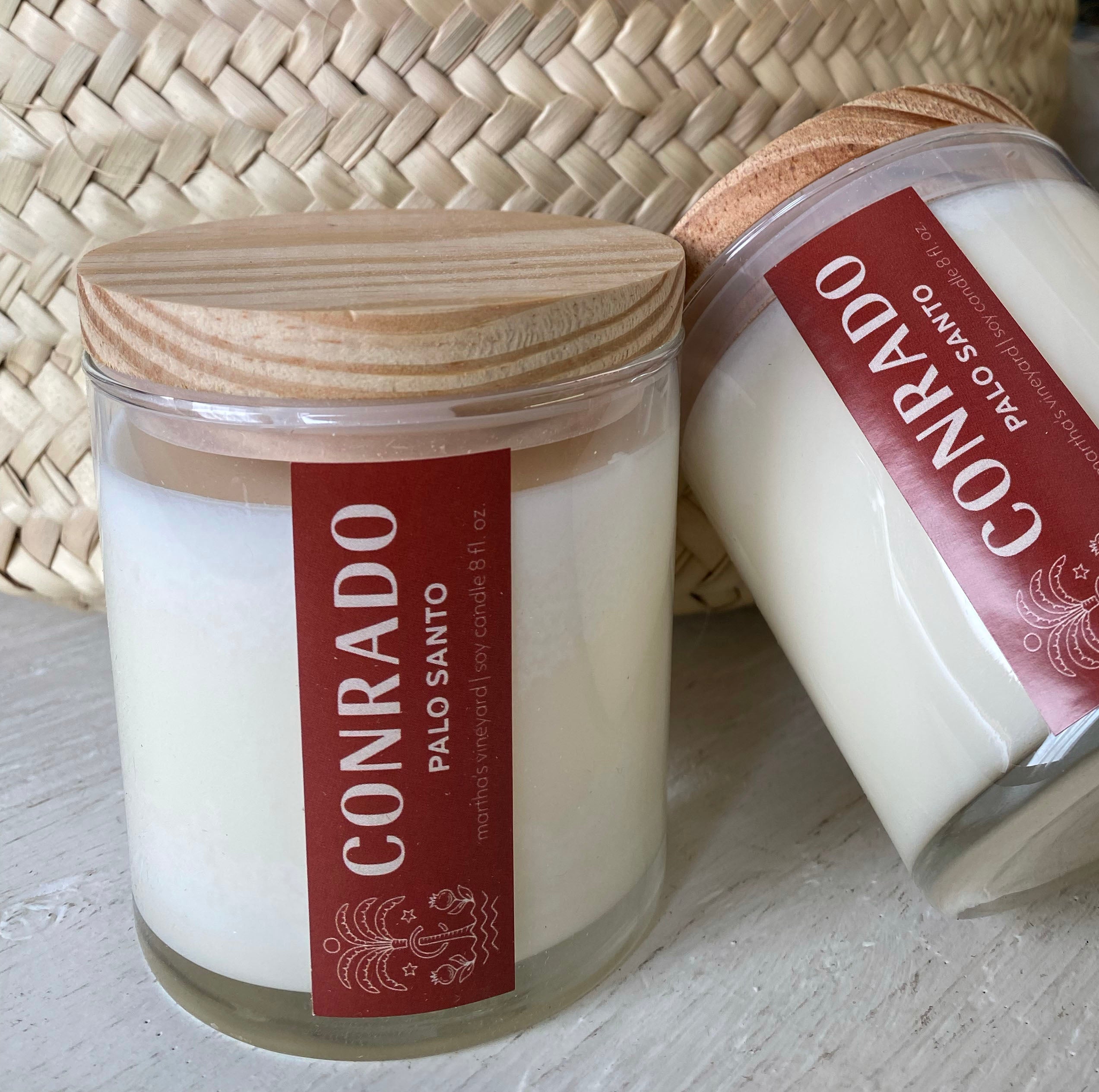Conrado Organic Soy Candle (Palo Santo)