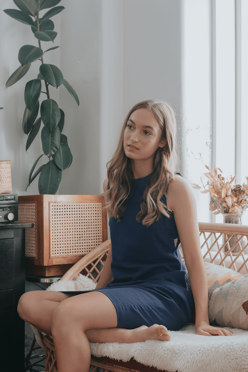 Relaxed Sheath Dress - Consciously