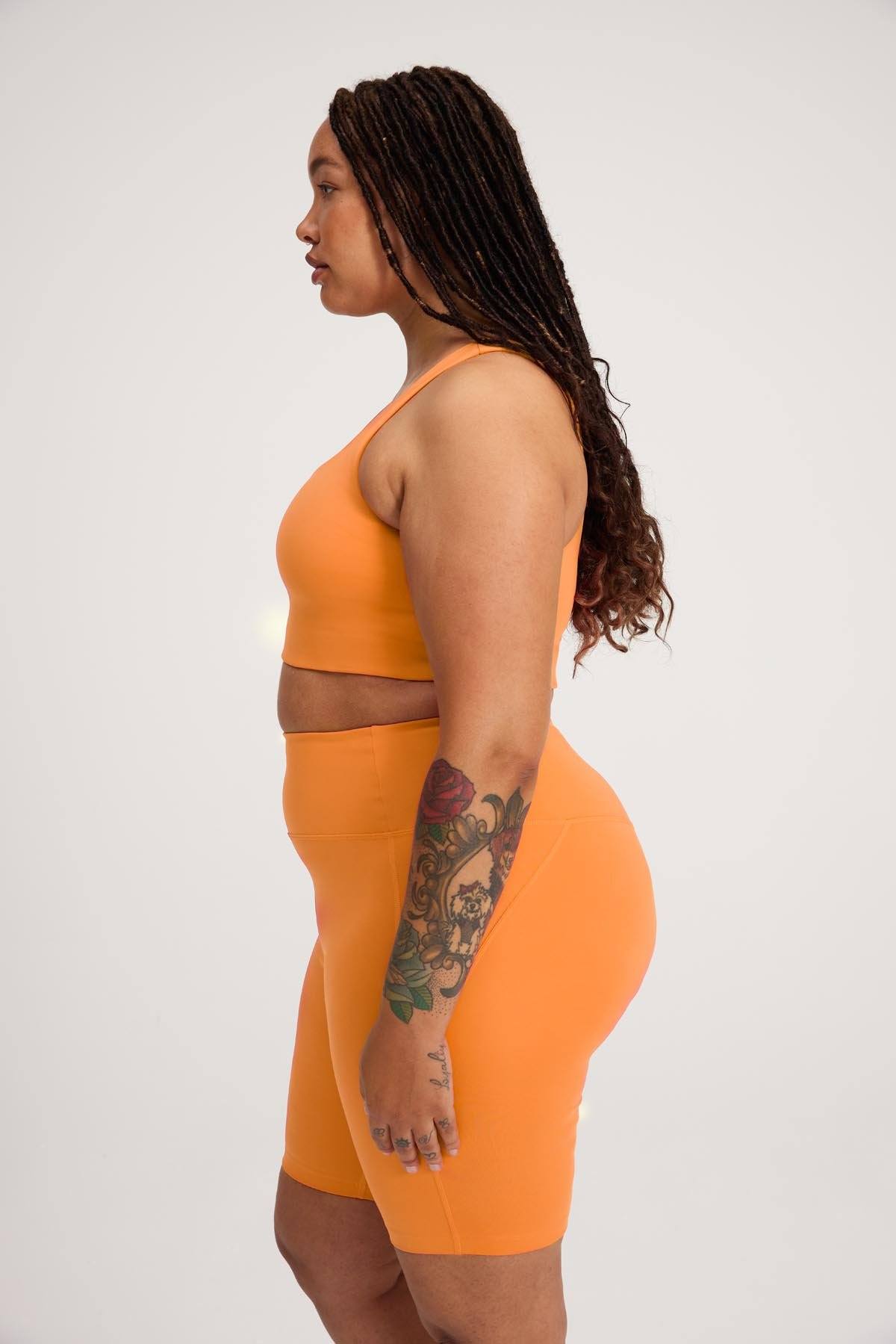 High-Rise Shorts (Horizon) Pants Girlfriend Collective 