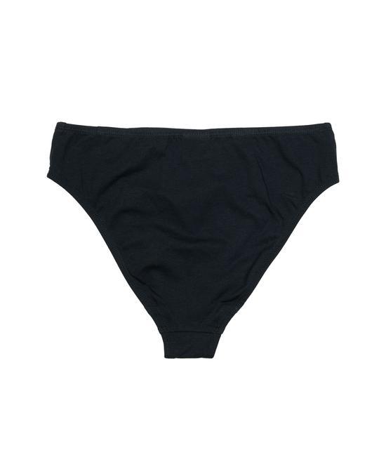 Calla Mid-Rise Brief (Black) Underwear Lela Lingerie 