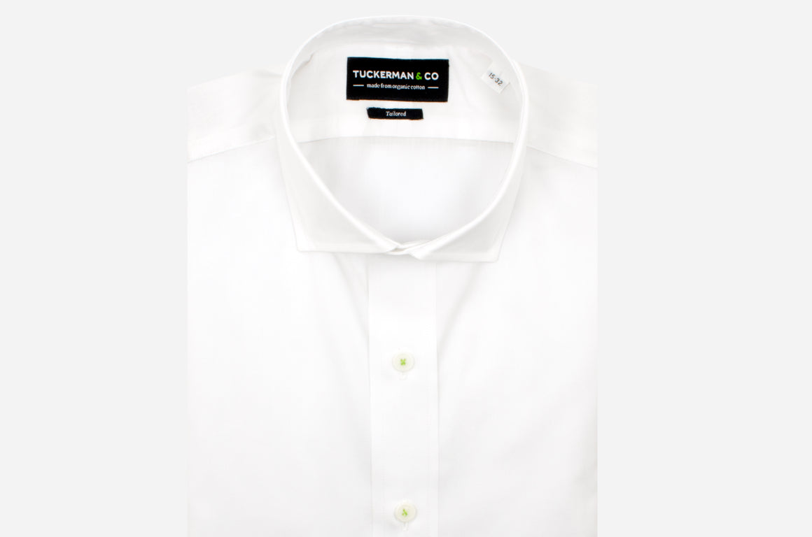 Men's White Twill