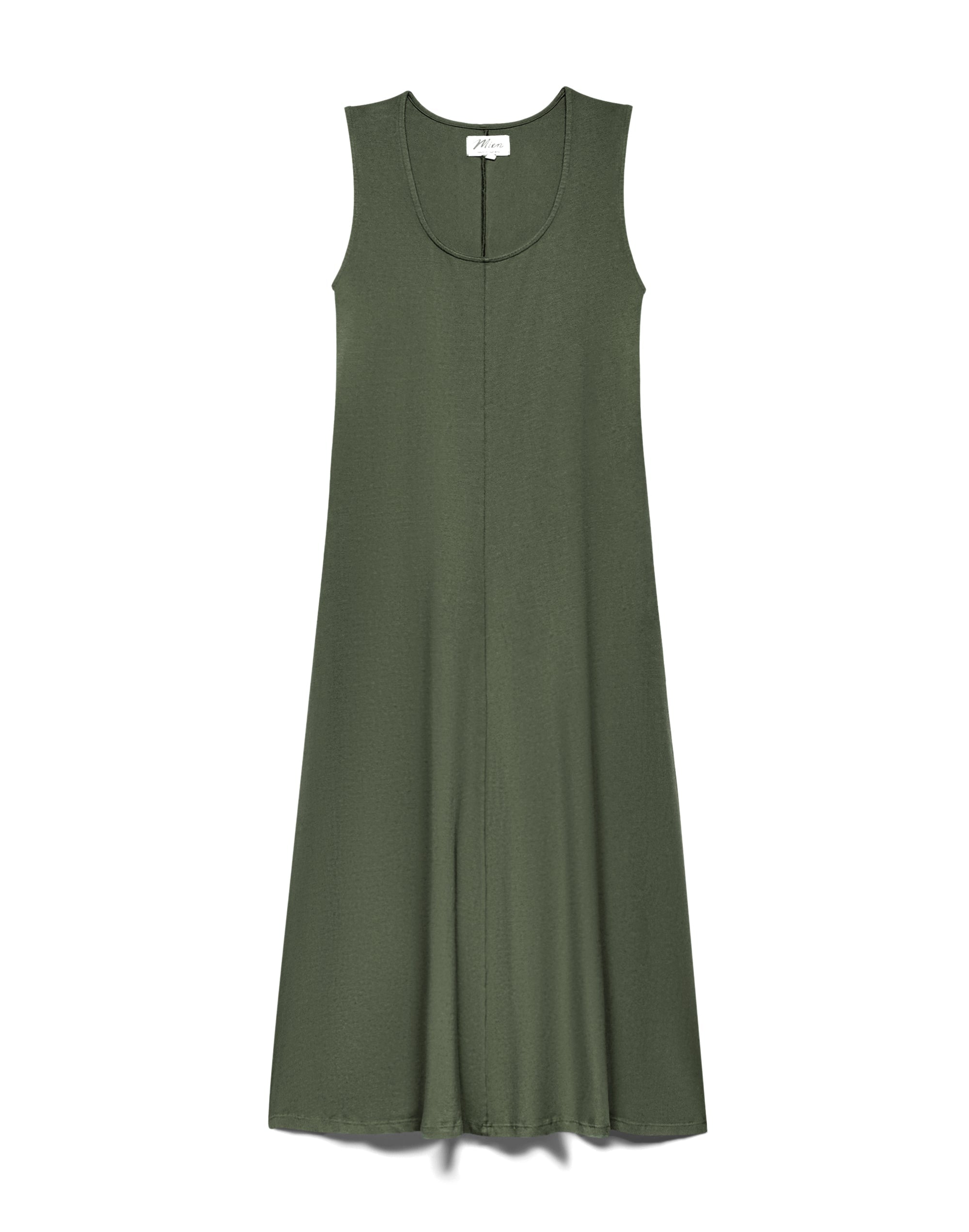 Cruise Midi Dress (Dark Moss)