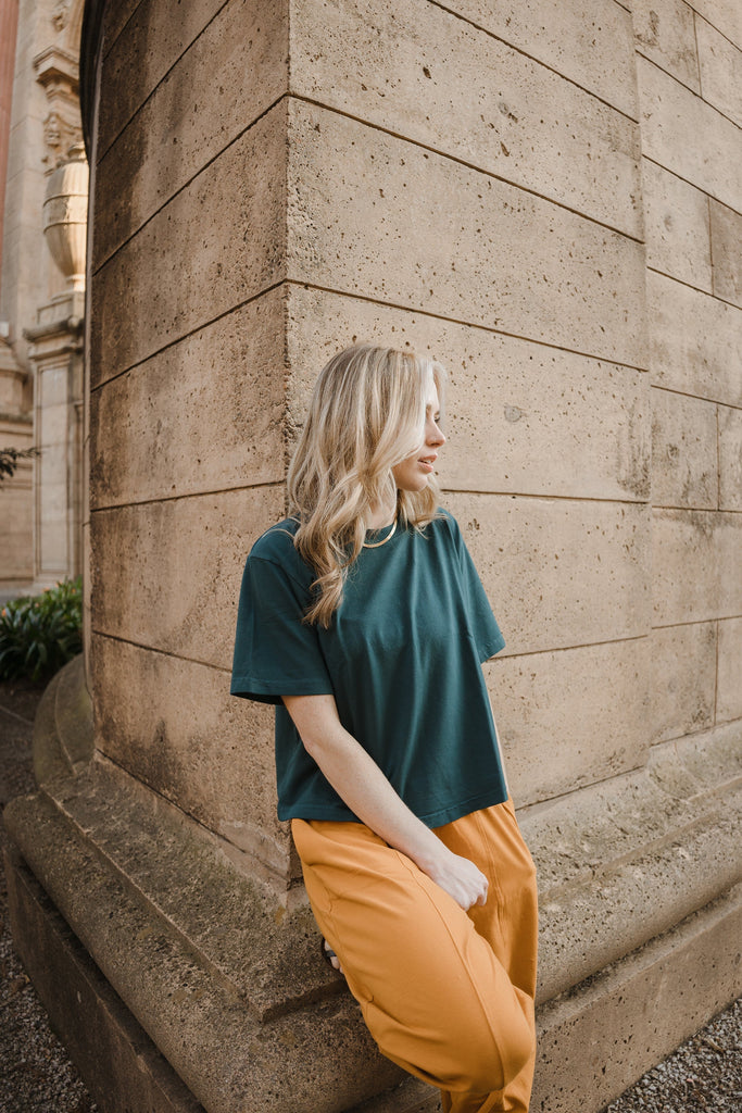 Easy Relaxed Tee - Rich Teal SHIRT Mien 