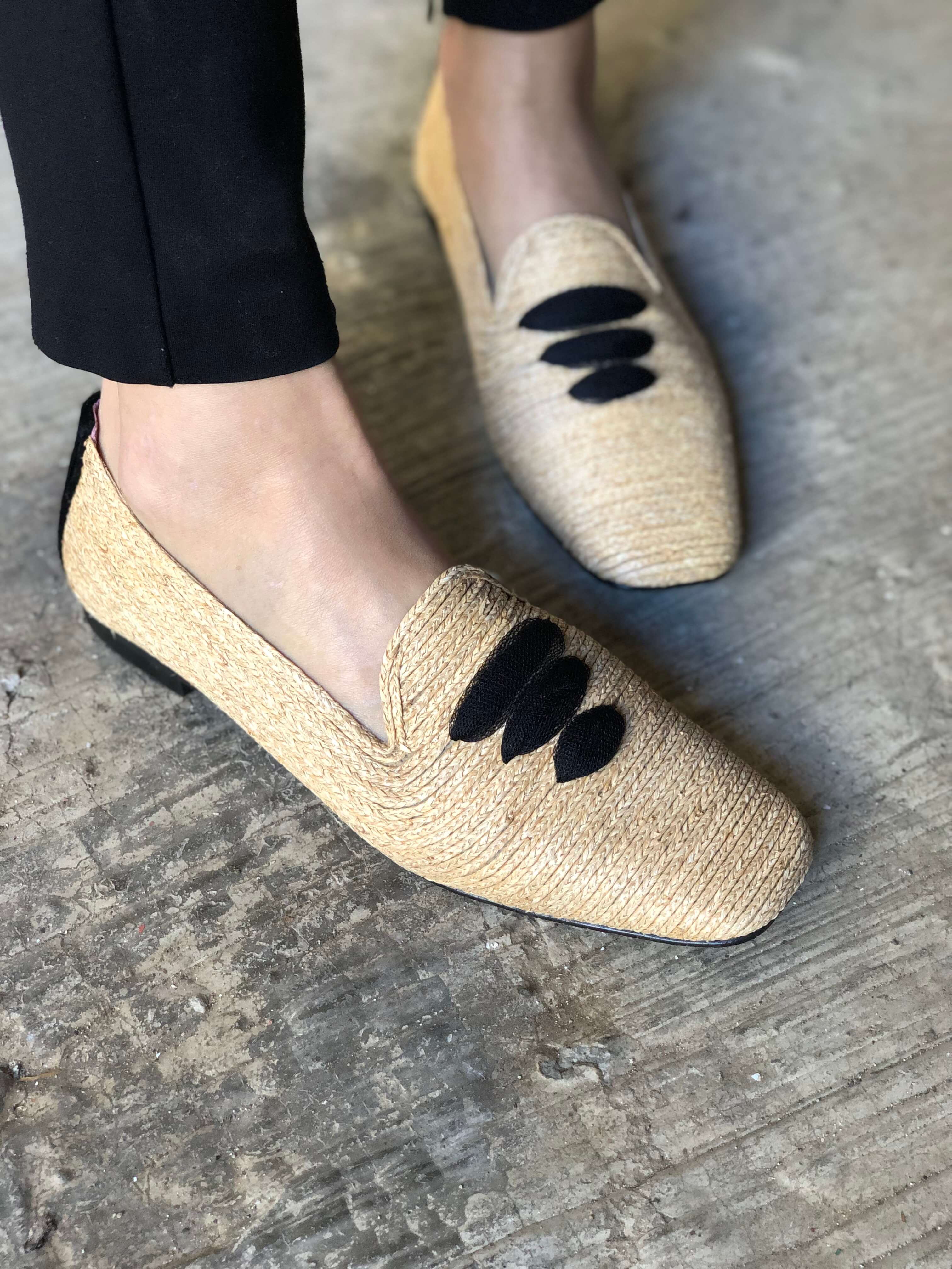 Mocasín Rafia Casablanca