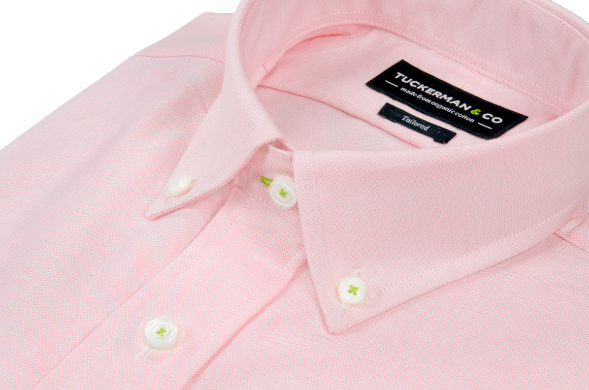 Men's Oxford Button Down (Salmon Pink)