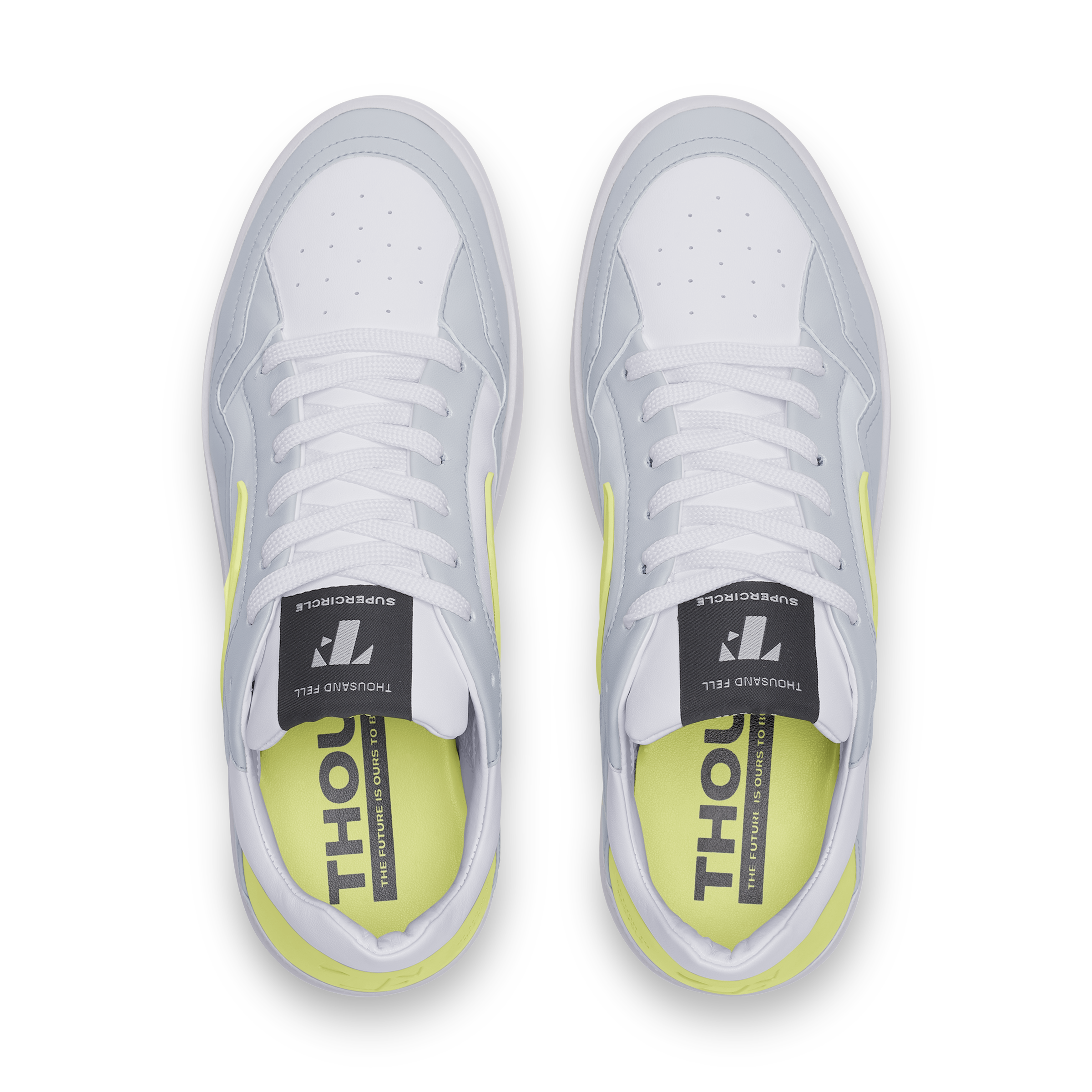 Men's Court (White-Ed Gray-Washed Acid)