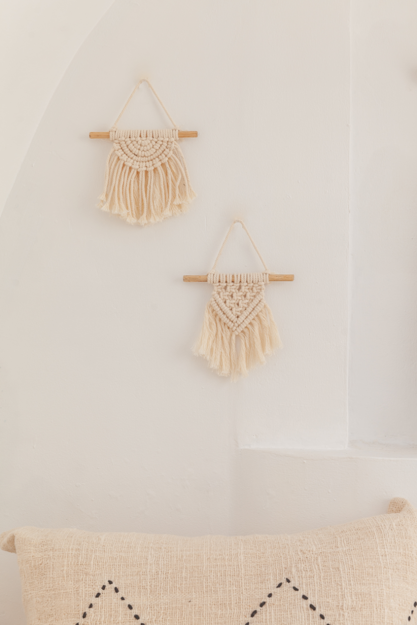 Ivy Small Macrame Wall Hanging