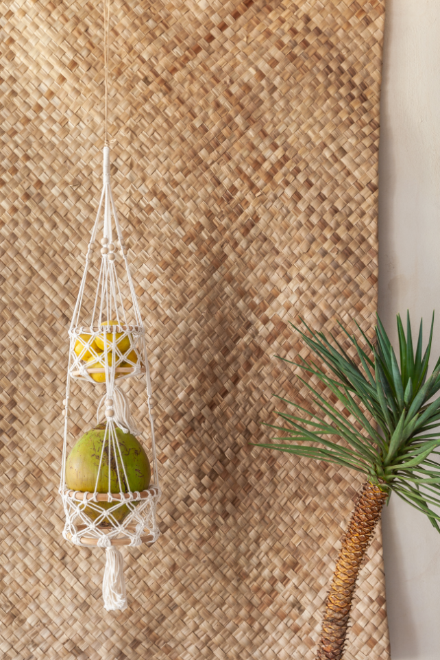 Macrame Hanging Basket (Cotton)