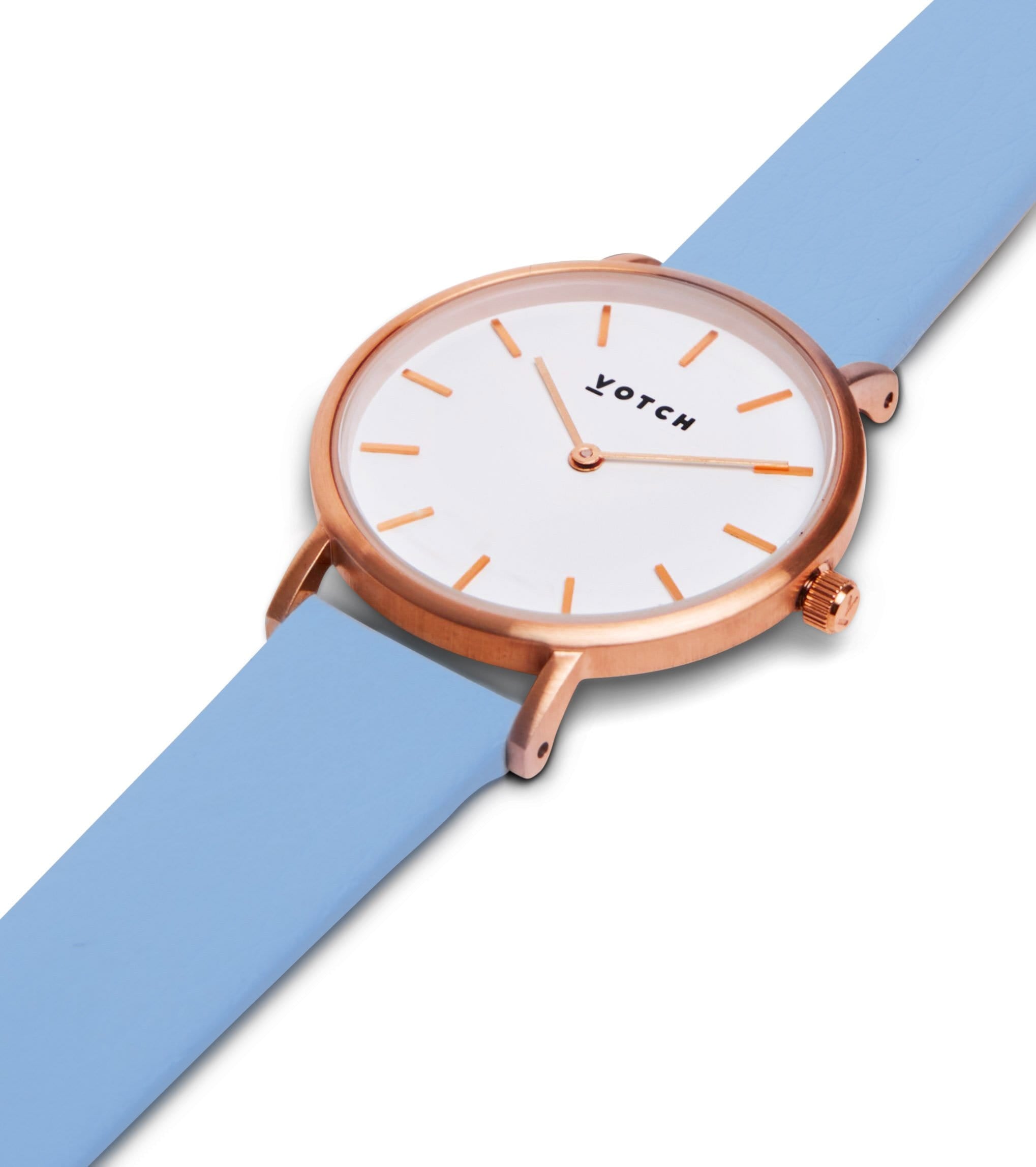 Petite (Rose Gold and Sky Blue)