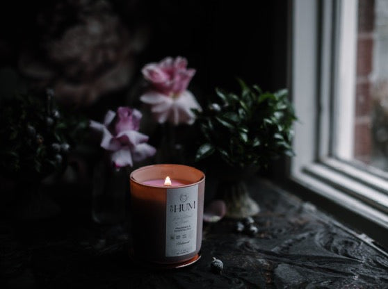 Rose Patchouli + Amber Candle