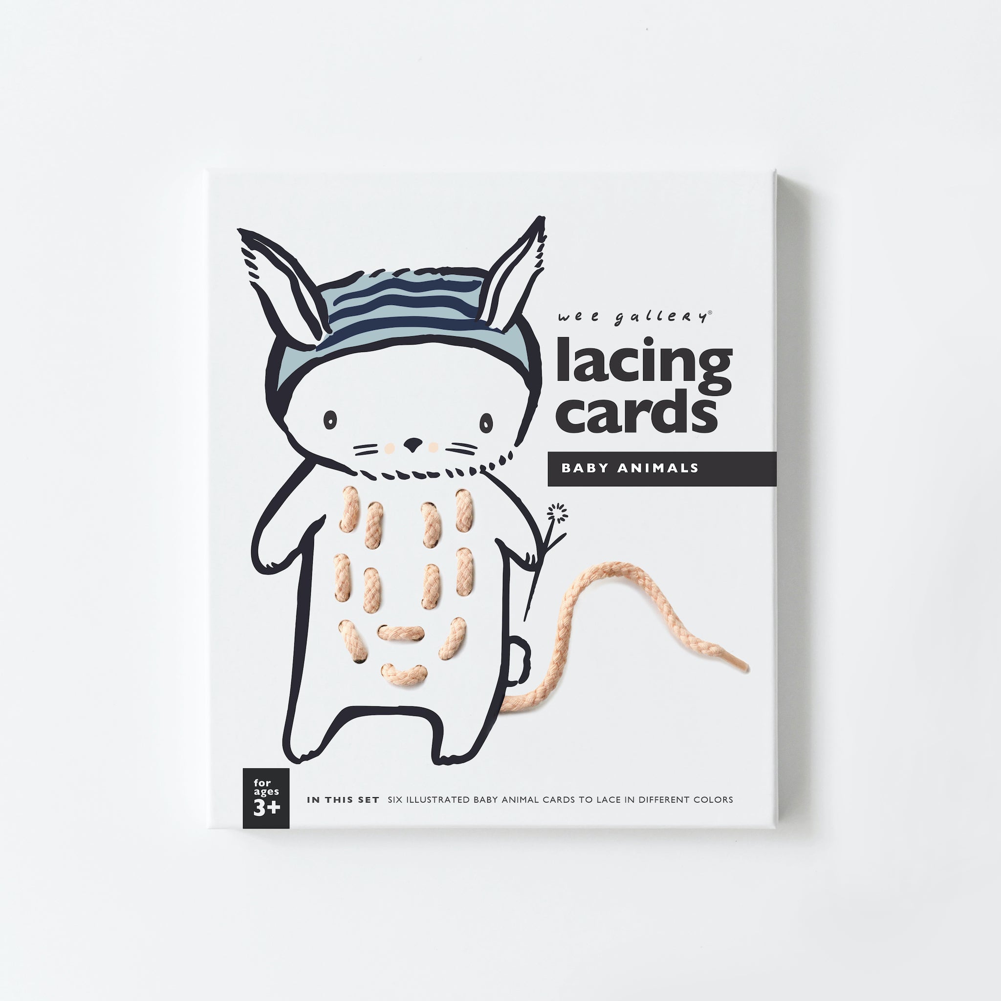 Lacing Cards (Baby Animals)