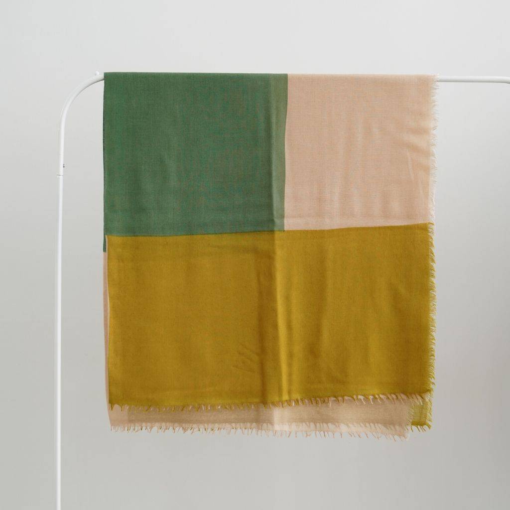 Blok Scarf (Topaz) Scarf Variously 